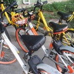 自転車サドル防水カバー 自転車シート PVC防水シートカバー ホットプレス雨カバー、小サイズ10枚、大サイズ10枚