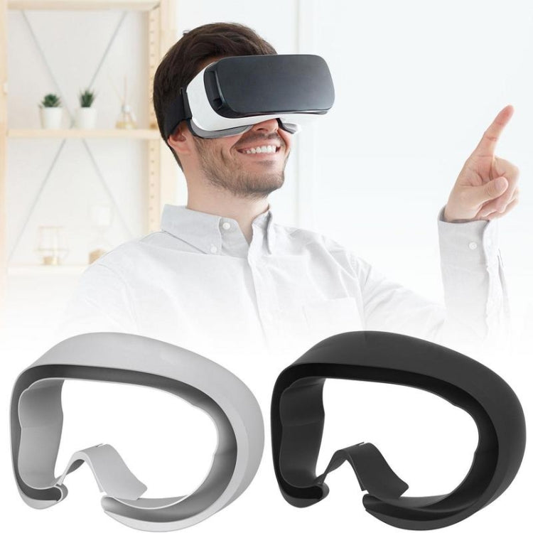 Pico 4 VRゴーグル用アイパッドシリコン保護カバー、Pico 4アイパッド（ライトグレー）、Pico 4アイパッド（ブラック）用