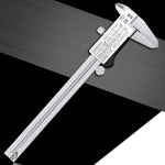 0-150mm プラスチックメーター ステンレスボディ デジタル表示 電子高精度ノギス、2単位 mm/in、3単位 mm/in/ft