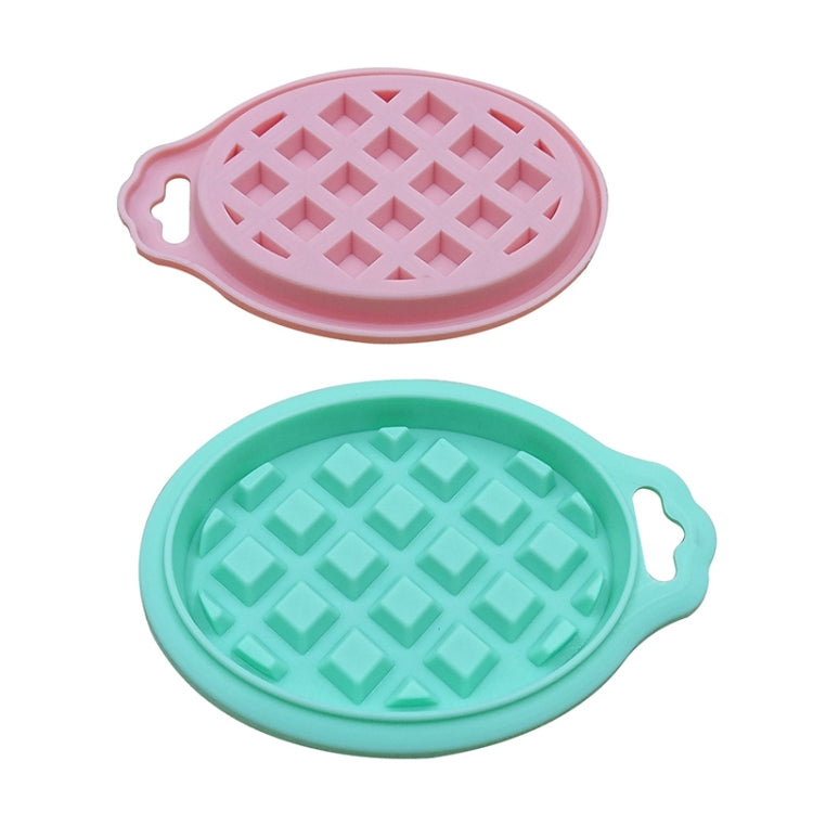 5in1 食品グレードシリコーン ワッフル型 キッチンケーキセット ベーキング用品 赤 緑 ベージュ ピンク