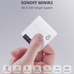 Sonoff MINIR2 デュアルコントロール WIFI スマートスイッチ DIY 小型改造パーツ