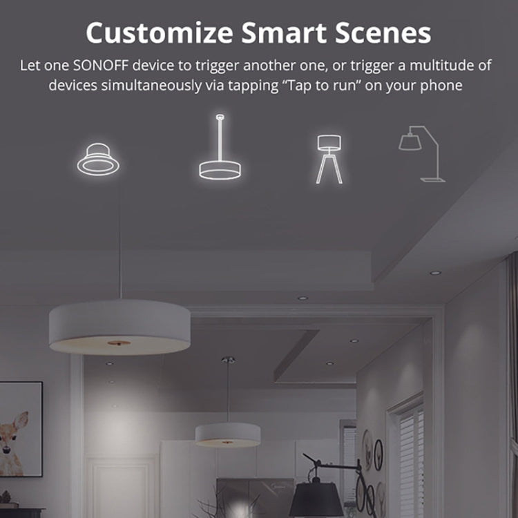 Sonoff MINIR2 デュアルコントロール WIFI スマートスイッチ DIY 小型改造パーツ