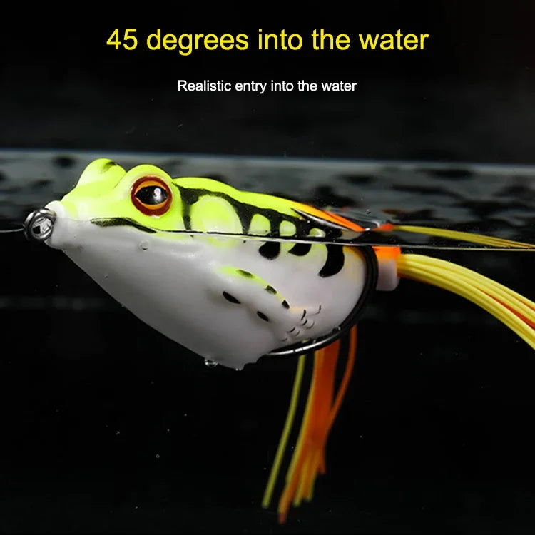 バイオニックサンダーフロッグルアーベイトシミュレーション釣り餌、5.5cm/12g