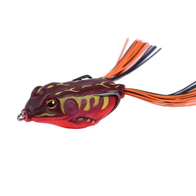 バイオニックサンダーフロッグルアーベイトシミュレーション釣り餌、5.5cm/12g