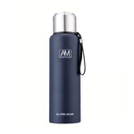 304ステンレス製 保温マグ 大容量 スポーツ用水筒 アウトドア旅行用ポット 500ml、750ml、1000ml、1500ml