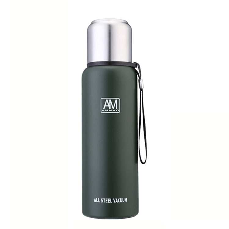 304ステンレス製 保温マグ 大容量 スポーツ用水筒 アウトドア旅行用ポット 500ml、750ml、1000ml、1500ml