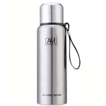 304ステンレス製 保温マグ 大容量 スポーツ用水筒 アウトドア旅行用ポット 500ml、750ml、1000ml、1500ml