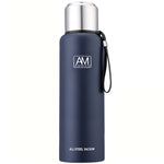 304ステンレス製 保温マグ 大容量 スポーツ用水筒 アウトドア旅行用ポット 500ml、750ml、1000ml、1500ml