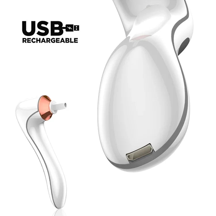 電動スクラバー メイクアップブラシクリーニングマシン 自動乾燥 USB充電式 メイクブラシクリーナー、ホワイト、ブラック