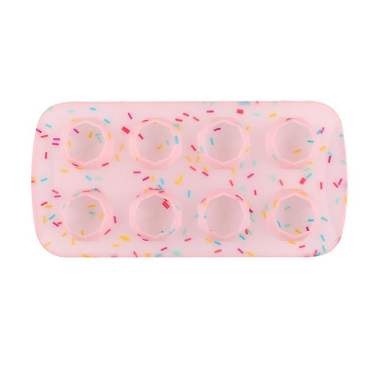 2 PCS Creative Silicone Ice Tray Mold 8 Continuous Mould Home-Made DIY Ice Tray Box, Style:, Brick  (Blue), Brick (Candy Color), Brick  (Jelly), Heart-shaped(Candy Effect), Heart-shaped(Jelly Effect), Five-star (Candy Effect)
