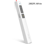 Deli 2.4GHz レーザーページめくりペン 充電式スピーチプロジェクターペン, 2802PL (ホワイト), 2802PL (ブラック), 2802L (ホワイト), 2802L (ブラック)