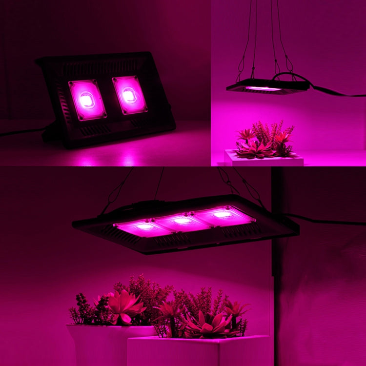 超薄型LED植物ライト、フルスペクトルCOB育成ライト、野菜・果物・花用温室補助ライト プラグなし、50W、100W、150W