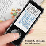 Hishell M9 オフライン多言語旅行用携帯型インテリジェント同時通訳機、M9