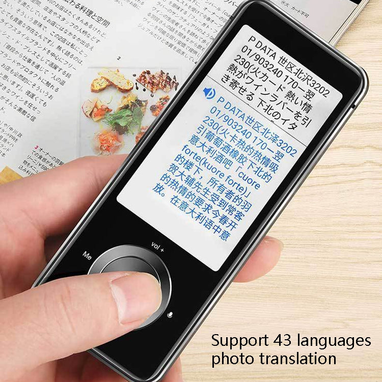 Hishell M9 オフライン多言語旅行用携帯型インテリジェント同時通訳機、M9