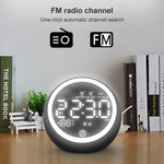 X10 多機能Bluetoothスピーカー LEDナイトライト アラームクロック Bluetoothスピーカー、TFカード＆AUX＆FMラジオ対応、USプラグ、EUプラグ、UKプラグ
