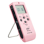 ENO EM-988A 電子ボーカル充電式メトロノーム ピアノ/ギター/ドラム/グズン/バイオリン用、EM-988A（ピンク）