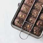 Brownie Pan Cake Mold Square Bread Baking Thick Solid Bottom Non-Stick Baking Pan, Cake Mold