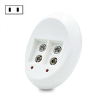 9Vリチウムイオン充電池 6F22 9Vリチウム電池充電器、USプラグ、EUプラグ