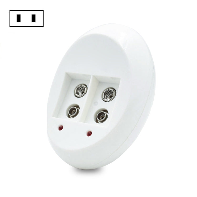 9Vリチウムイオン充電池 6F22 9Vリチウム電池充電器、USプラグ、EUプラグ