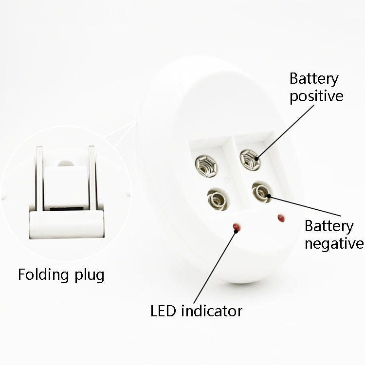 9Vリチウムイオン充電池 6F22 9Vリチウム電池充電器、USプラグ、EUプラグ