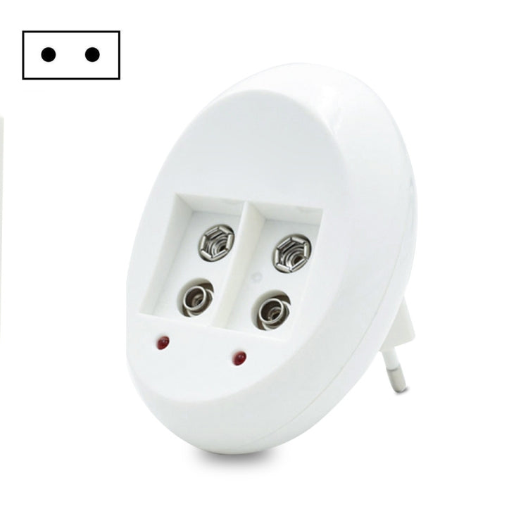 9Vリチウムイオン充電池 6F22 9Vリチウム電池充電器、USプラグ、EUプラグ
