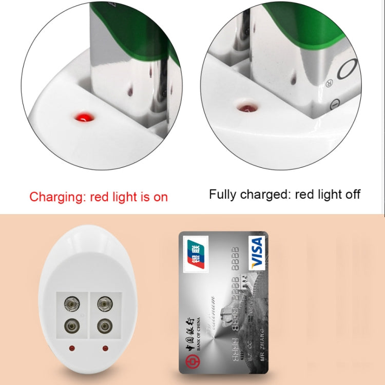 9Vリチウムイオン充電池 6F22 9Vリチウム電池充電器、USプラグ、EUプラグ