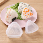 4セット 子供用弁当 DIY おにぎり寿司型セット 大小三角形