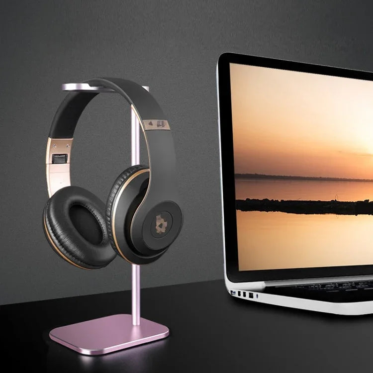 Z9 ヘッドセット アルミ合金ブラケット インターネットカフェ用ヘッドセットディスプレイスタンド 黒 シルバー ローズゴールド