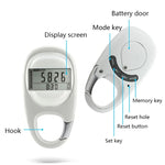 Carabiner Keychain 3D Pedometer, Carabiner