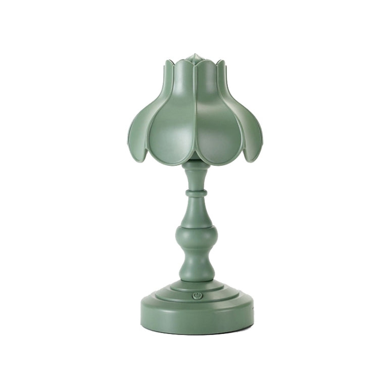Retro Charging Table Lamp Bedroom Bed LED Eye Protection Light, LD05 Lotus Gray Green, LD05 Lotus Rose Red, LD05 Lotus Light Green, LD05 Lotus White, LD05 Lotus Pink, LD05 Lotus Light Blue, LD05 Lotus Yellow, LD05 Lotus Gray Blue                       ...
