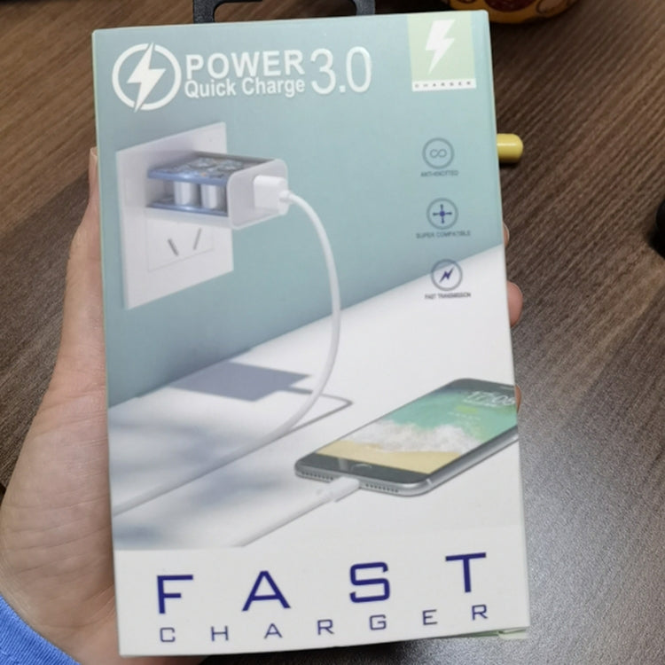 18W PD + QC 3.0 急速充電トラベルチャージャー 電源アダプター LED表示機能付き、EUプラグ ブラック、USプラグ ブラック、UKプラグ ブラック、EUプラグ ホワイト、USプラグ ホワイト、UKプラグ ホワイト
