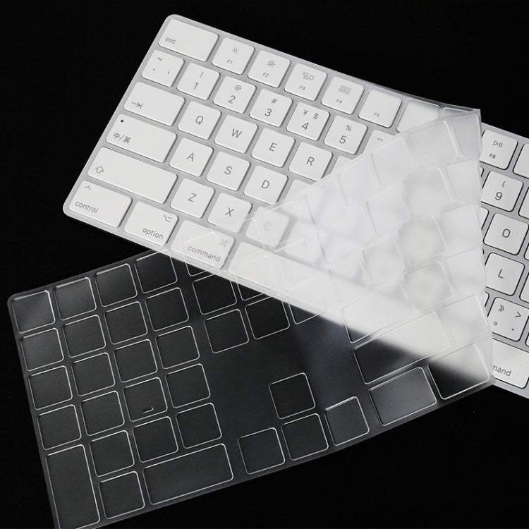 T17606コンピュータキーボードフィルム透明TPUナノロングキーボード保護フィルム、iMac 2017 Magic Keyboard用（番号モデル付き）