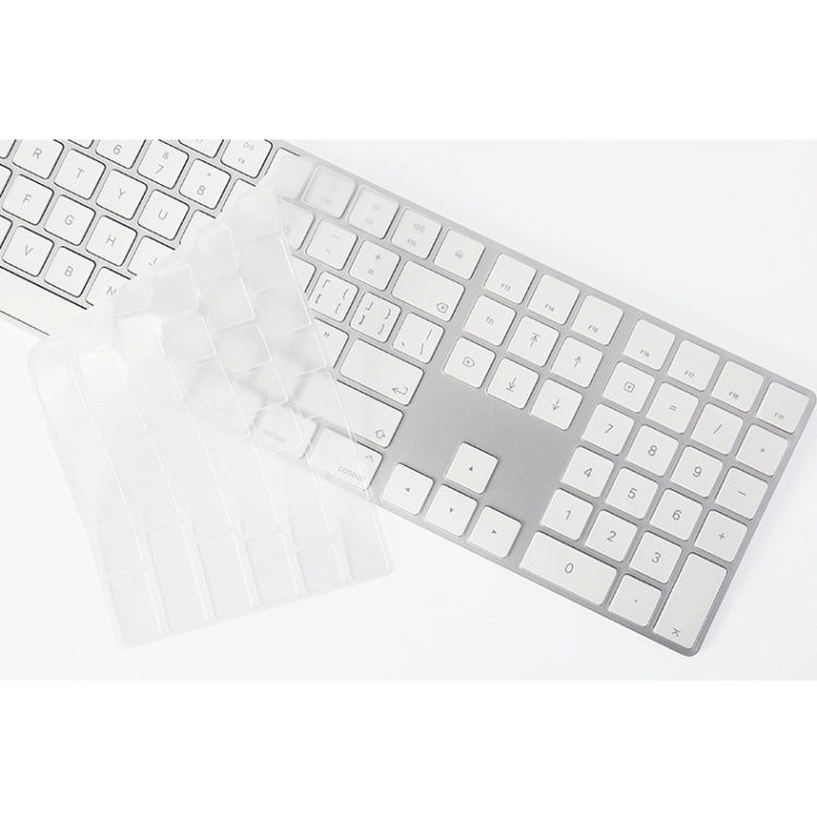 T17606コンピュータキーボードフィルム透明TPUナノロングキーボード保護フィルム、iMac 2017 Magic Keyboard用（番号モデル付き）