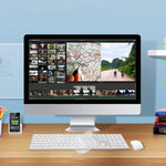 T17606コンピュータキーボードフィルム透明TPUナノロングキーボード保護フィルム、iMac 2017 Magic Keyboard用（番号モデル付き）