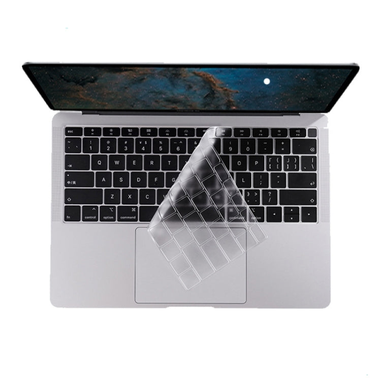 0.13mm透明TPUノートパソコンキーボード保護フィルム MacBook Air 13.3インチ A1369 & A1466用、MacBook Pro 13.3インチ A1706 & A1989 & A2159（Touch Bar付き）用、MacBook Pro 15.4インチ A1707 & A1990（Touch Bar付き）用