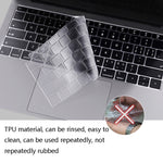 0.13mm透明TPUノートパソコンキーボード保護フィルム MacBook Air 13.3インチ A1369 & A1466用、MacBook Pro 13.3インチ A1706 & A1989 & A2159（Touch Bar付き）用、MacBook Pro 15.4インチ A1707 & A1990（Touch Bar付き）用