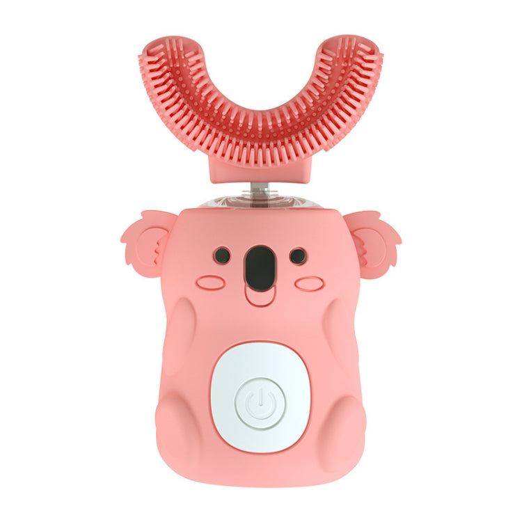 子供用口腔電動歯ブラシ U字型ソニックスマート電動歯ブラシ ブルー、ピンク