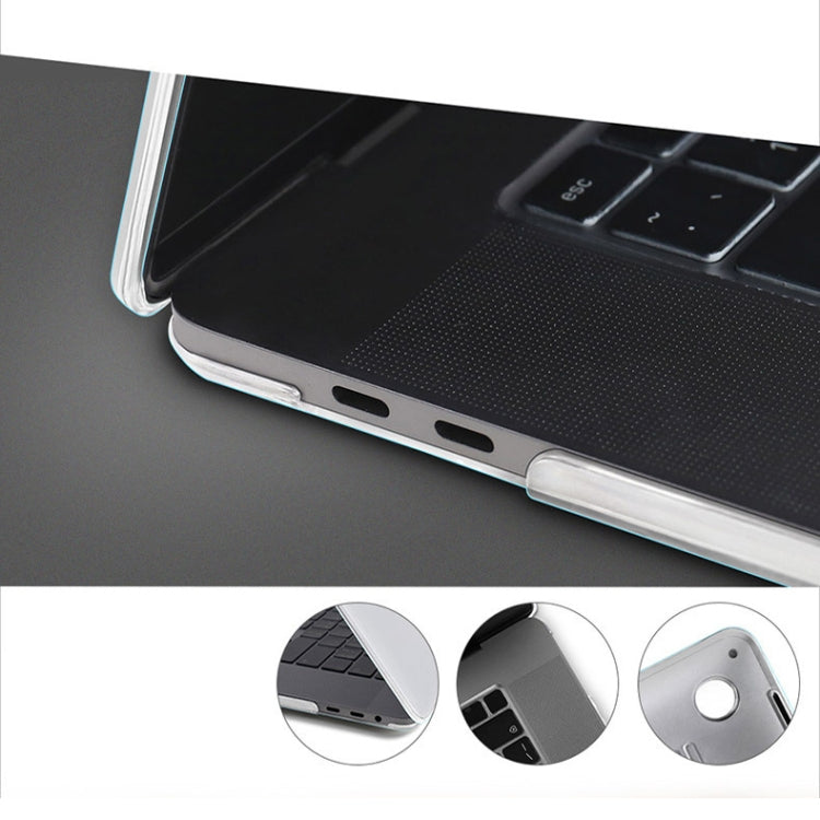 PCクリスタル透明ノートパソコン保護ケース MacBook Air 13.3インチ A2179 & A2337 (2020)用