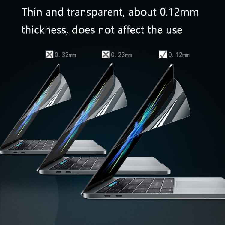 0.12mm 4H HD透明PETノートパソコン画面保護フィルム、MacBook Air 11.6インチ A1465 / A1370用、MacBook Retina 12インチ A1534用、MacBook Pro 13.3インチ A1708 / A1706 / A1989 / A2159用、MacBook Air 13.3インチ A1466 / A1369用