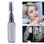 使い切り 一時的ヘアカラー ヘアダイ 無毒 DIYヘアカラーマスカラ 染めクリーム