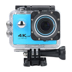 WIFI防水アクションカメラ サイクリング4Kカメラ 超ダイビング 60FPSカメラ ヘルメット自転車カム 水中スポーツ1080Pカメラ
