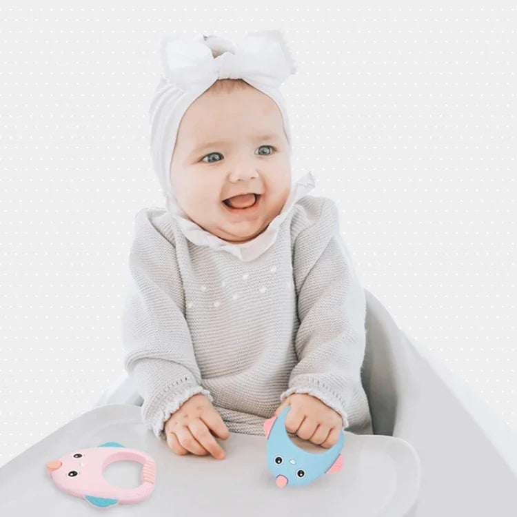 MJYJ019 シリコンベビーティーザー 子供用乳歯スティックおもちゃ、ピンク、ブルー、オレンジ、小魚-ブルー、小魚-ピンク、小魚-グリーン、フォックス-ブルー、フォックス-ピンク、フォックス-グリーン、モンキー-ピンク、モンキー-オレンジ、モンキー-コーヒー、キトン-コーヒー、キトン-ブルー、キトン-ピンク