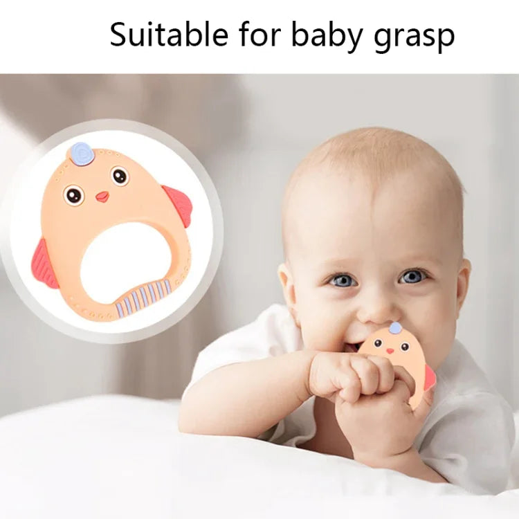 MJYJ019 シリコンベビーティーザー 子供用乳歯スティックおもちゃ、ピンク、ブルー、オレンジ、小魚-ブルー、小魚-ピンク、小魚-グリーン、フォックス-ブルー、フォックス-ピンク、フォックス-グリーン、モンキー-ピンク、モンキー-オレンジ、モンキー-コーヒー、キトン-コーヒー、キトン-ブルー、キトン-ピンク