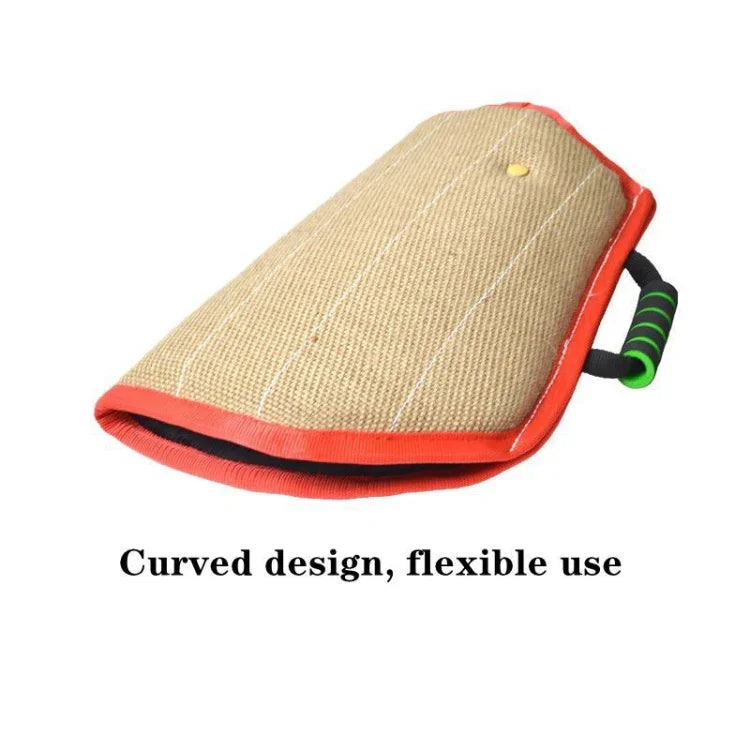 レッドツイルジュート トレーニング犬用噛みつきスリーブ オープンスリーブプロテクター ペット用品、レッドツイルジュート