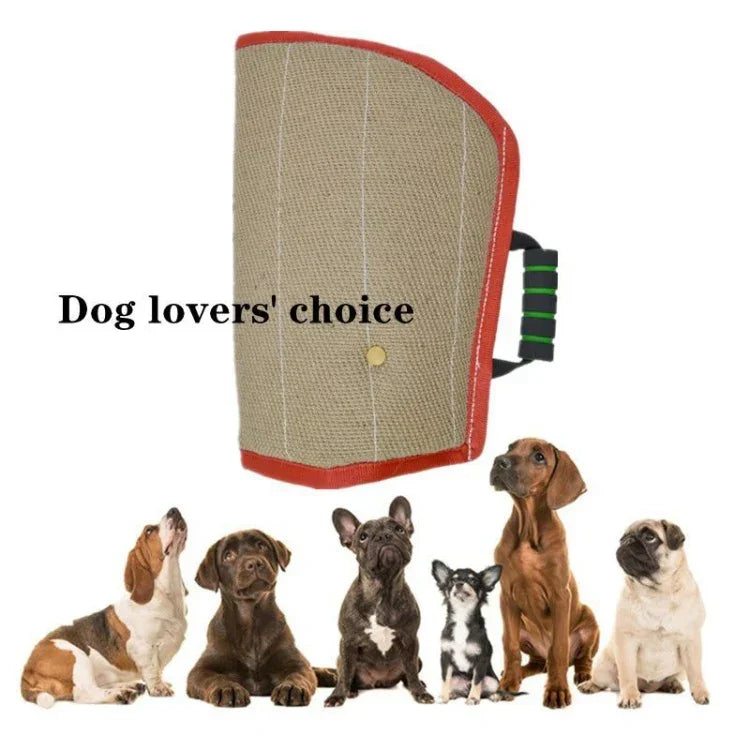 レッドツイルジュート トレーニング犬用噛みつきスリーブ オープンスリーブプロテクター ペット用品、レッドツイルジュート