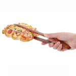 木製食品クリップキッチン家庭用バーベキュー食品クリップデザートペストリーブレッドクリップ、フィービークリップ、はさみクリップ
