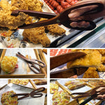 木製食品クリップキッチン家庭用バーベキュー食品クリップデザートペストリーブレッドクリップ、フィービークリップ、はさみクリップ