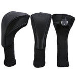 3-in-1 No.1 / No.3 / No.5 クラブ保護カバー ゴルフクラブヘッドカバー、HD-014 3-in-1 ブルー、HD-014 3-in-1 ブラック、HD-014 3-in-1 レッド