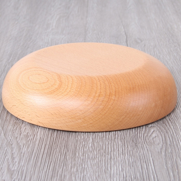 丸型フルーツ皿 サラダボウル 厚手木製ドライフルーツ皿 フルーツ寿司皿、15cm、20cm、25cm、30cm