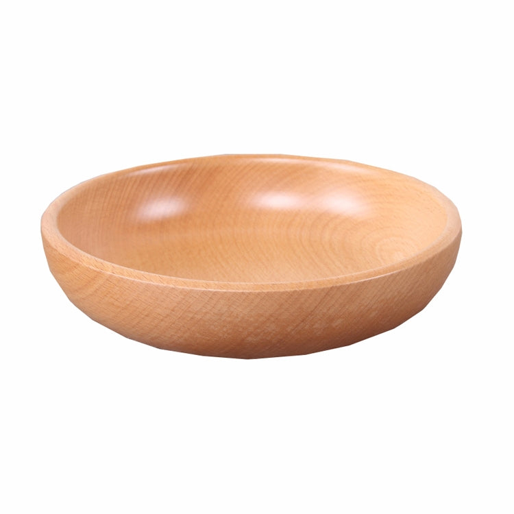 丸型フルーツ皿 サラダボウル 厚手木製ドライフルーツ皿 フルーツ寿司皿、15cm、20cm、25cm、30cm